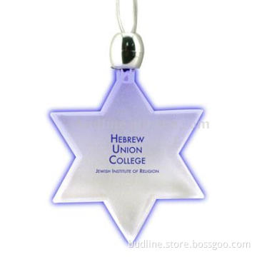 5017 Flash Necklaces Star of david Shape